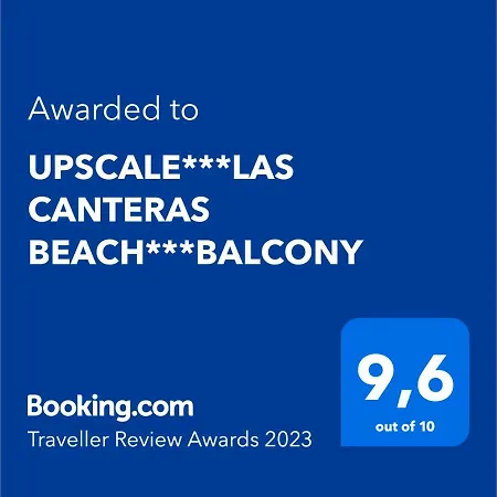 Upscale***las Canteras Beach***balcony Apartment
